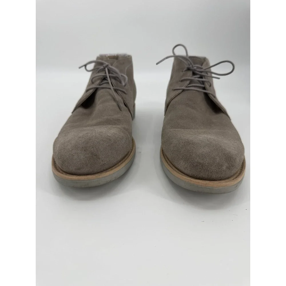 Nero Giardini Mens Grey Suede Chukka Boots Made in Italy Size 43 Ankle Boots